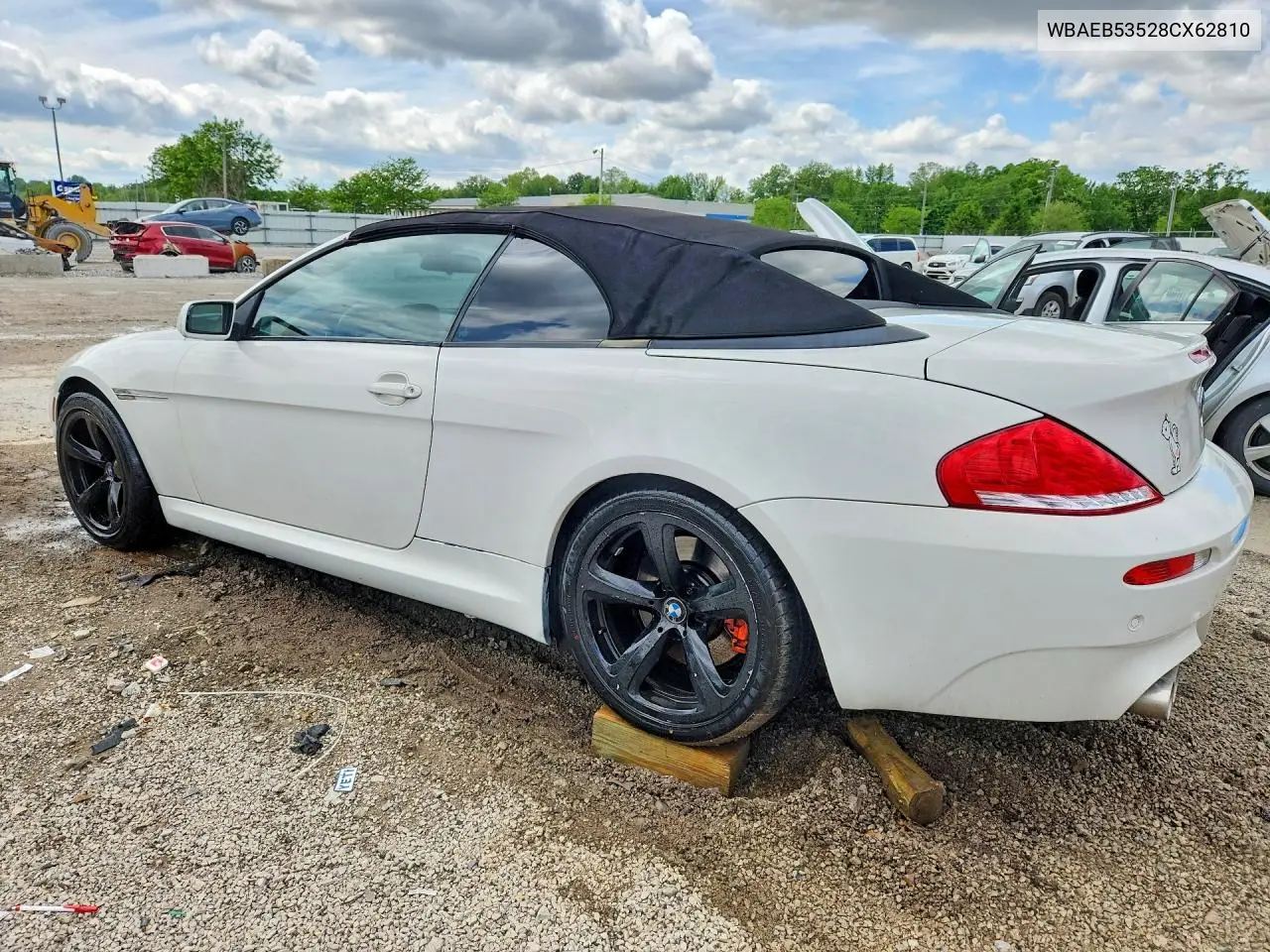 2008 BMW 650 I VIN: WBAEB53528CX62810 Lot: 51500456