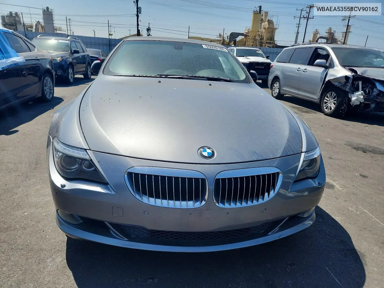 2008 BMW 650 I VIN: WBAEA53558CV90162 Lot: 55939186