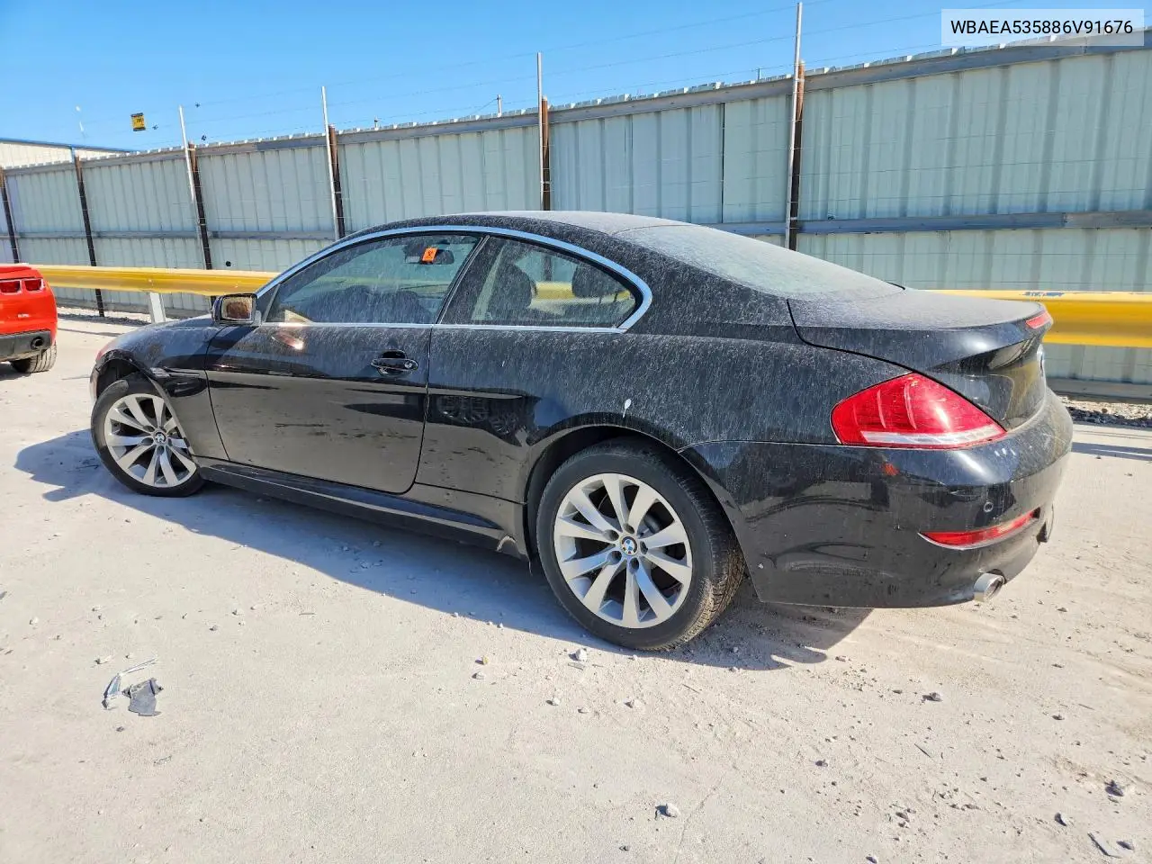 2008 BMW 650I VIN: WBAEA535886V91676 Lot: 60249016