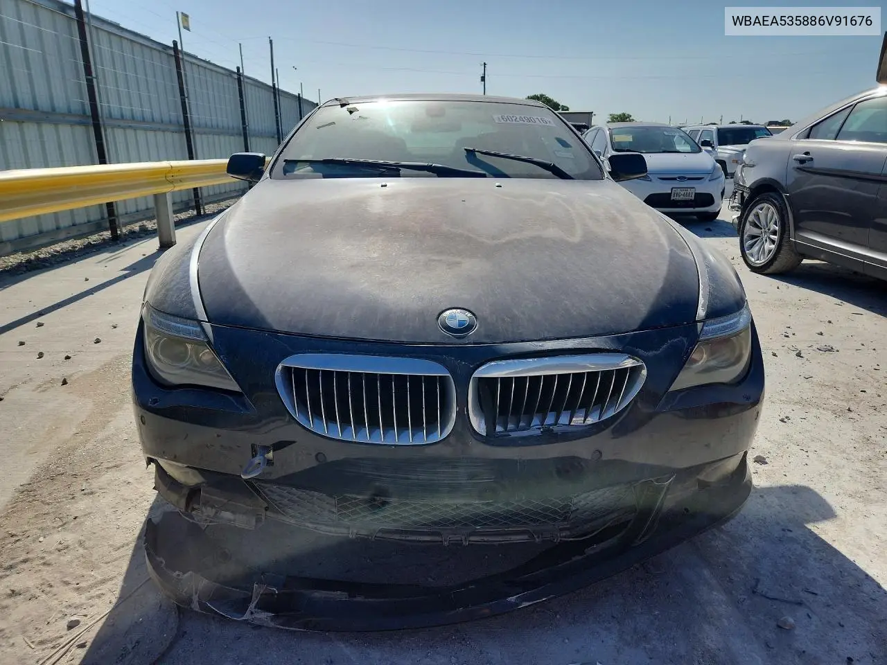 2008 BMW 650I VIN: WBAEA535886V91676 Lot: 60249016