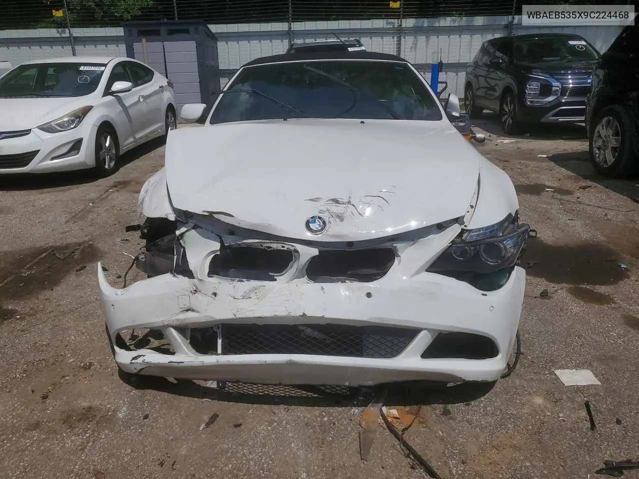 2009 BMW 650 I VIN: WBAEB535X9C224468 Lot: 60679576