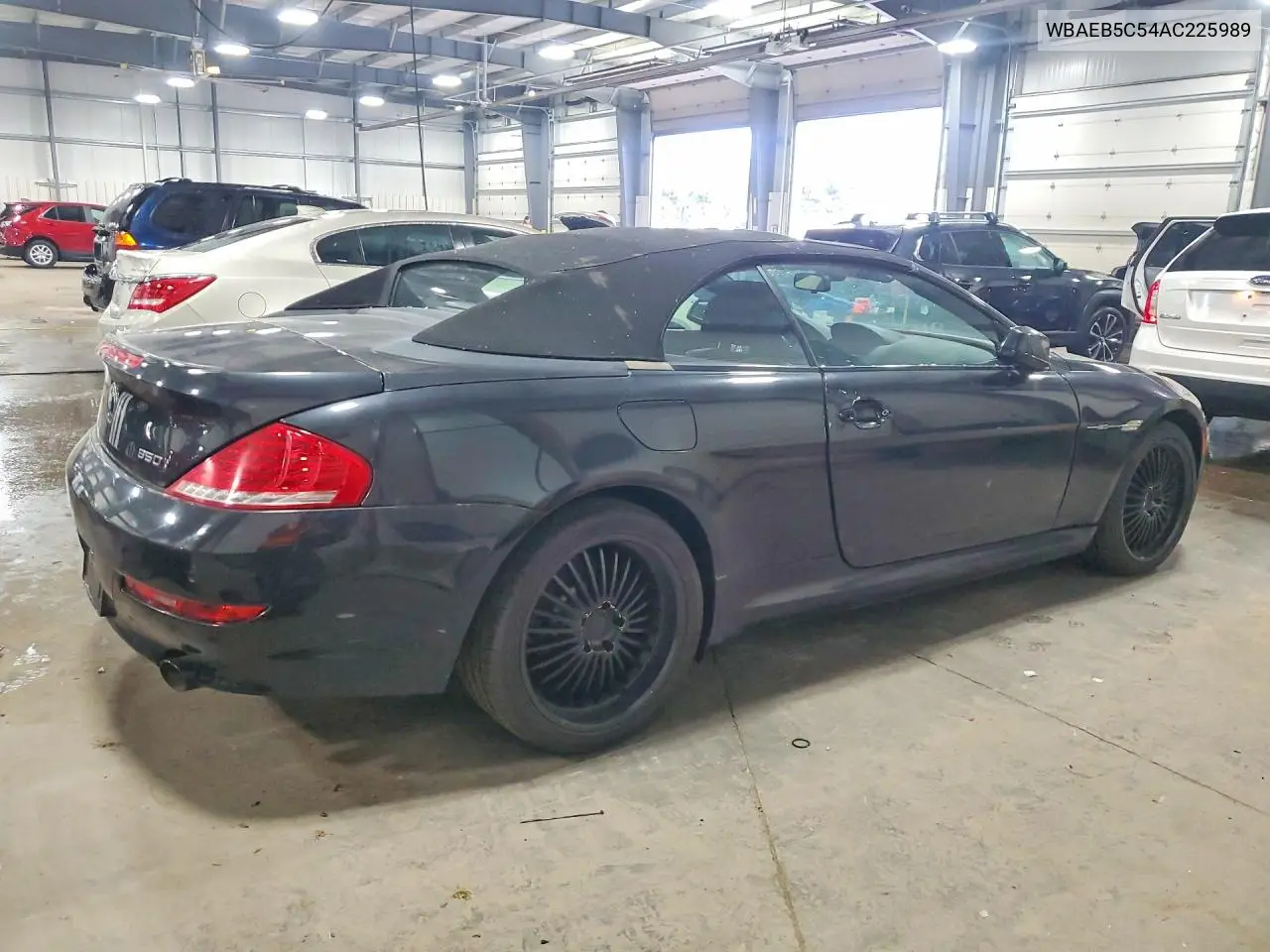 2010 BMW 650 I VIN: WBAEB5C54AC225989 Lot: 54915186