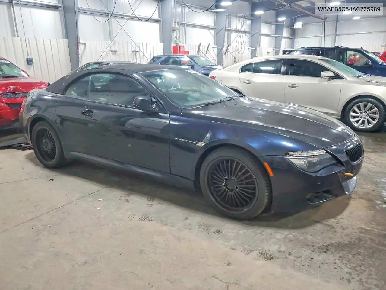 2010 BMW 650 I VIN: WBAEB5C54AC225989 Lot: 54915186