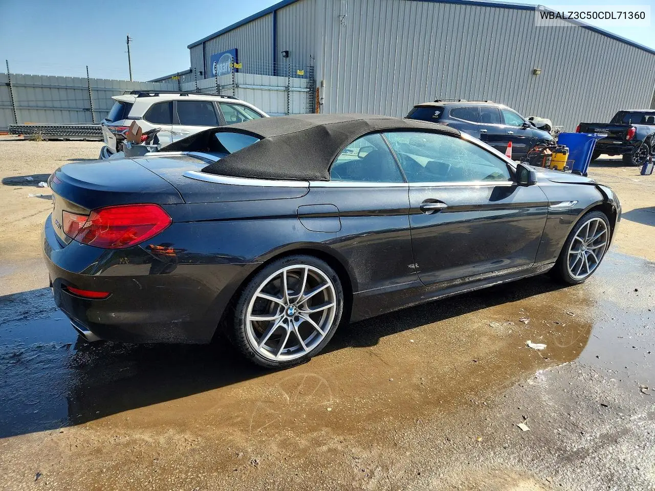 2012 BMW 650 I VIN: WBALZ3C50CDL71360 Lot: 47537946