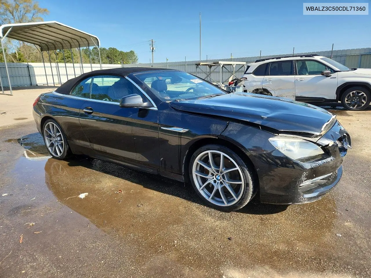 2012 BMW 650 I VIN: WBALZ3C50CDL71360 Lot: 47537946