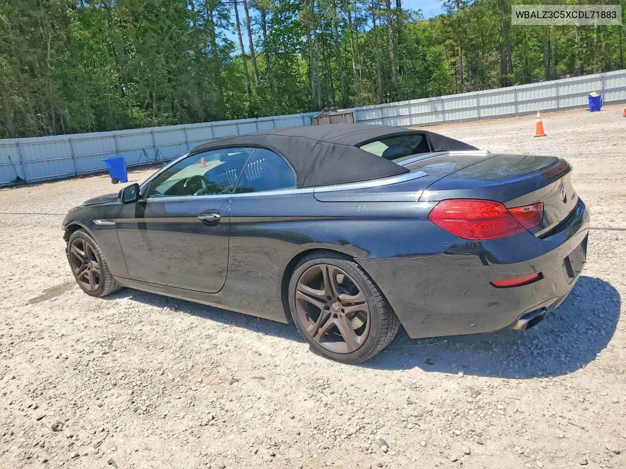 2012 BMW 650 I VIN: WBALZ3C5XCDL71883 Lot: 53690996