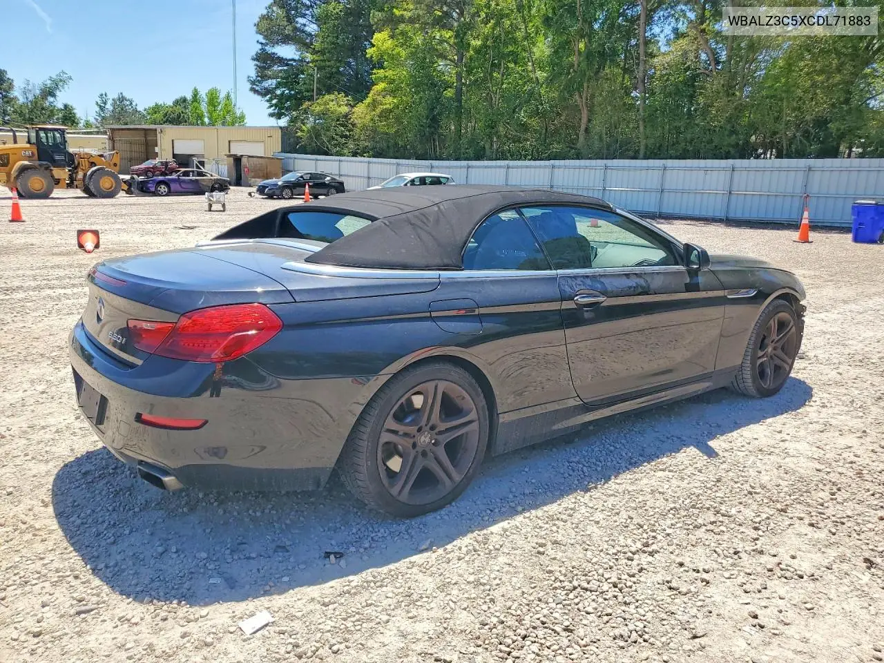 2012 BMW 650 I VIN: WBALZ3C5XCDL71883 Lot: 53690996