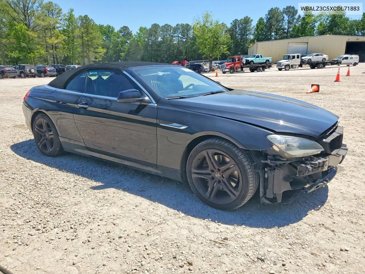 2012 BMW 650 I VIN: WBALZ3C5XCDL71883 Lot: 53690996