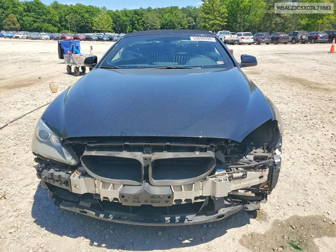 2012 BMW 650 I VIN: WBALZ3C5XCDL71883 Lot: 53690996
