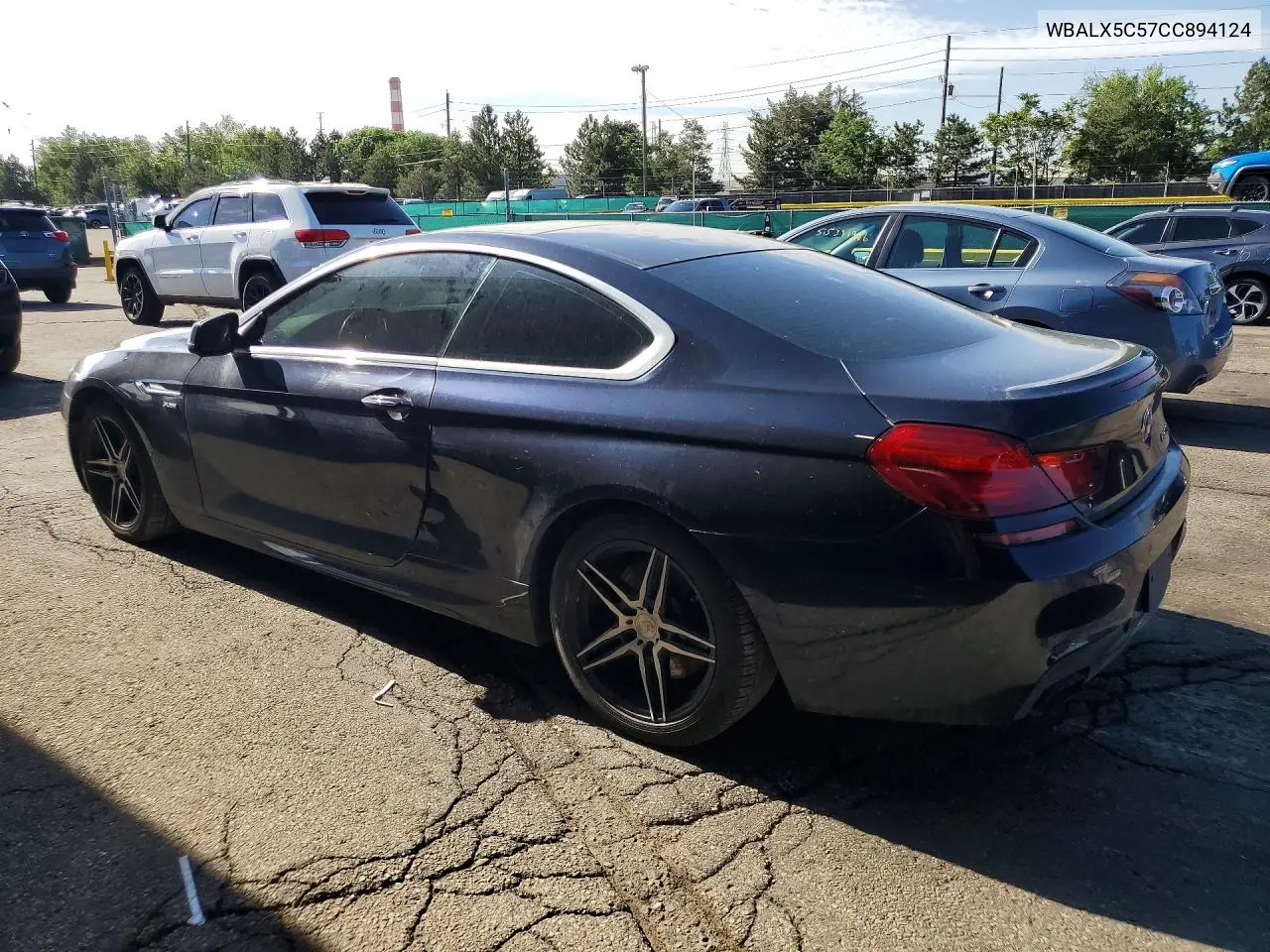 2012 BMW 650 Xi VIN: WBALX5C57CC894124 Lot: 55697096