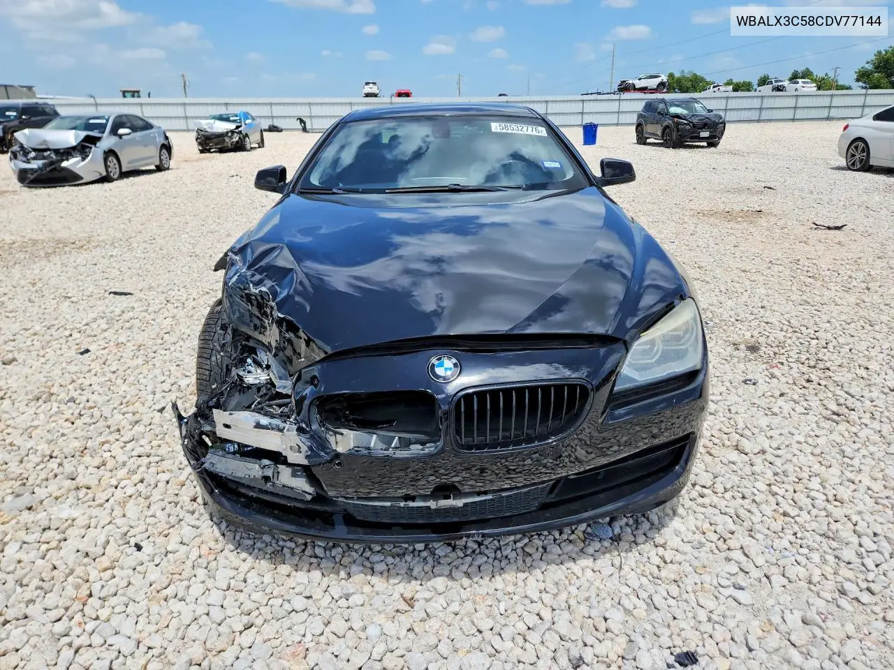 2012 BMW 650 I VIN: WBALX3C58CDV77144 Lot: 58532776