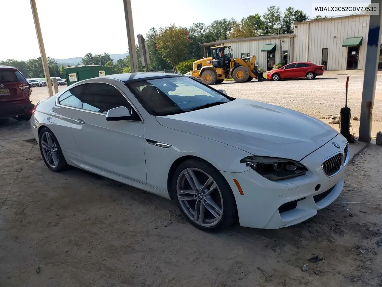 2012 BMW 650 I VIN: WBALX3C52CDV77530 Lot: 59058216