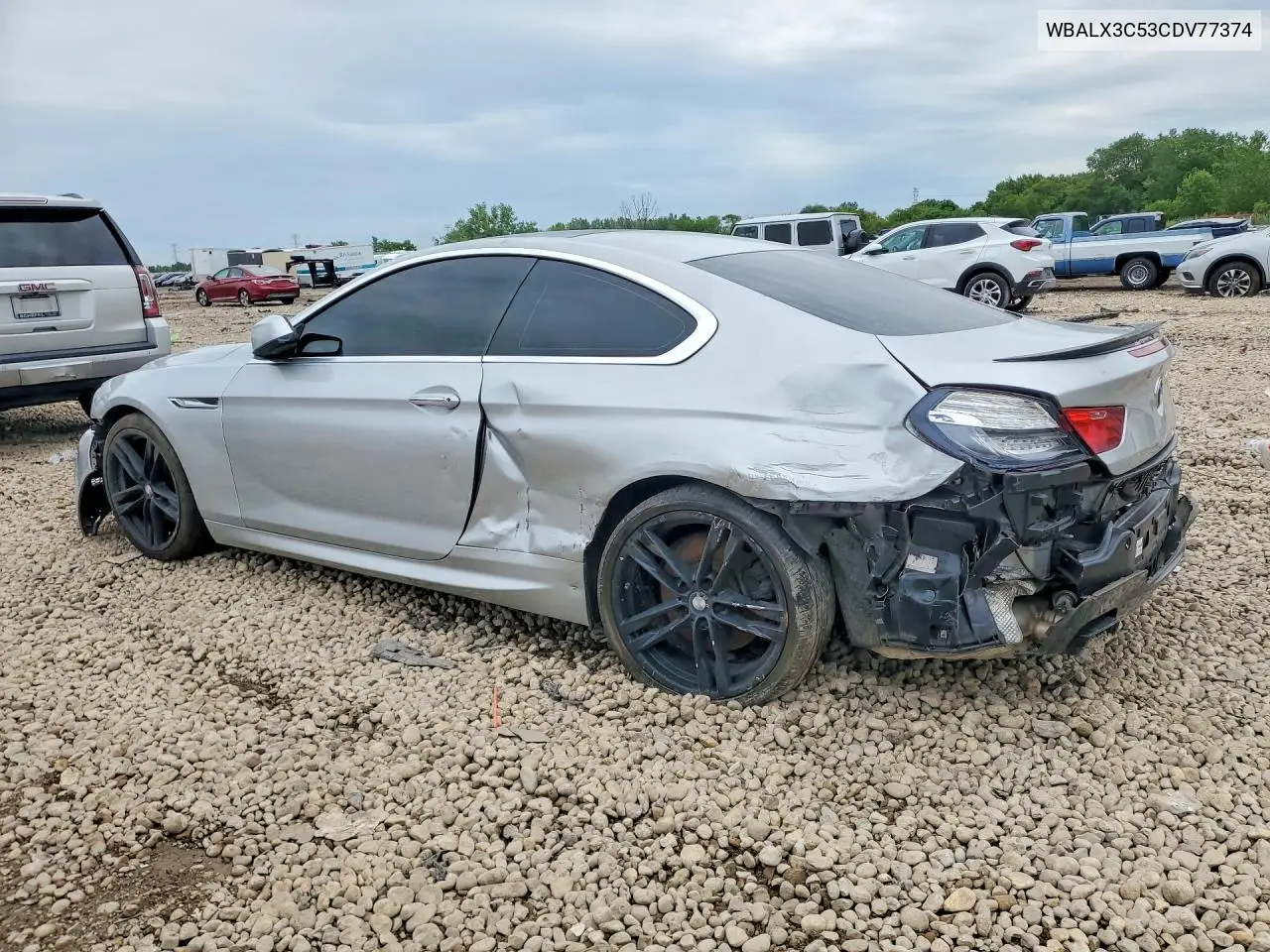 2012 BMW 650 I VIN: WBALX3C53CDV77374 Lot: 59103796