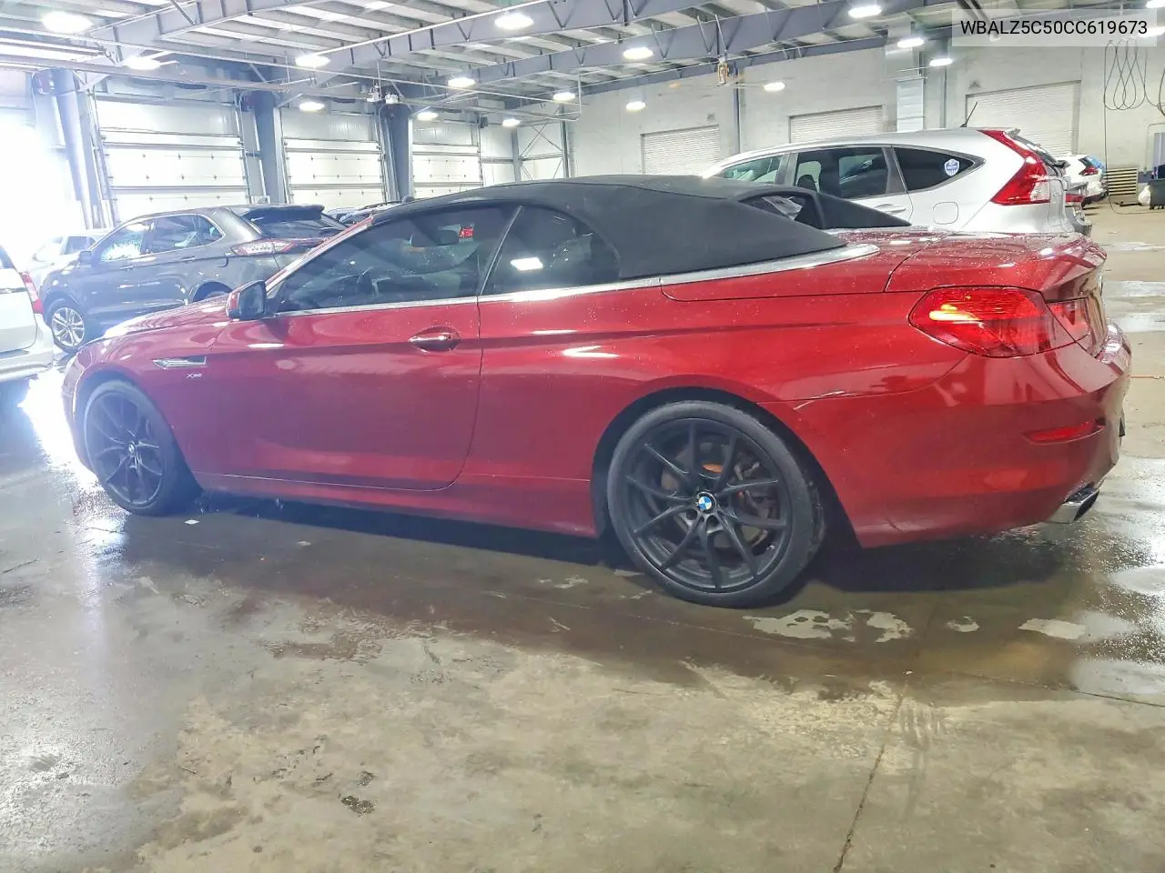 2012 BMW 650 Xi VIN: WBALZ5C50CC619673 Lot: 60177806