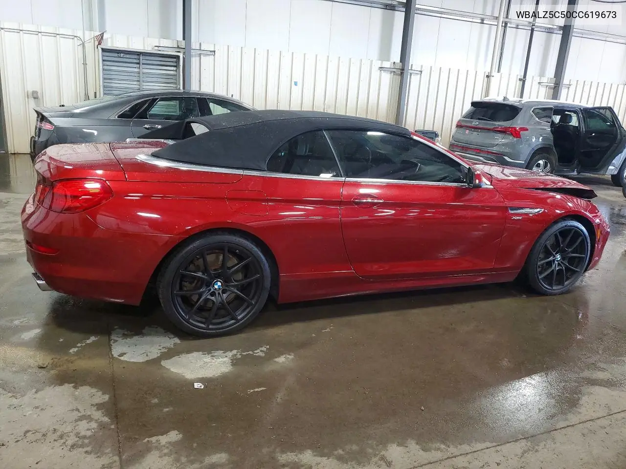 2012 BMW 650 Xi VIN: WBALZ5C50CC619673 Lot: 60177806