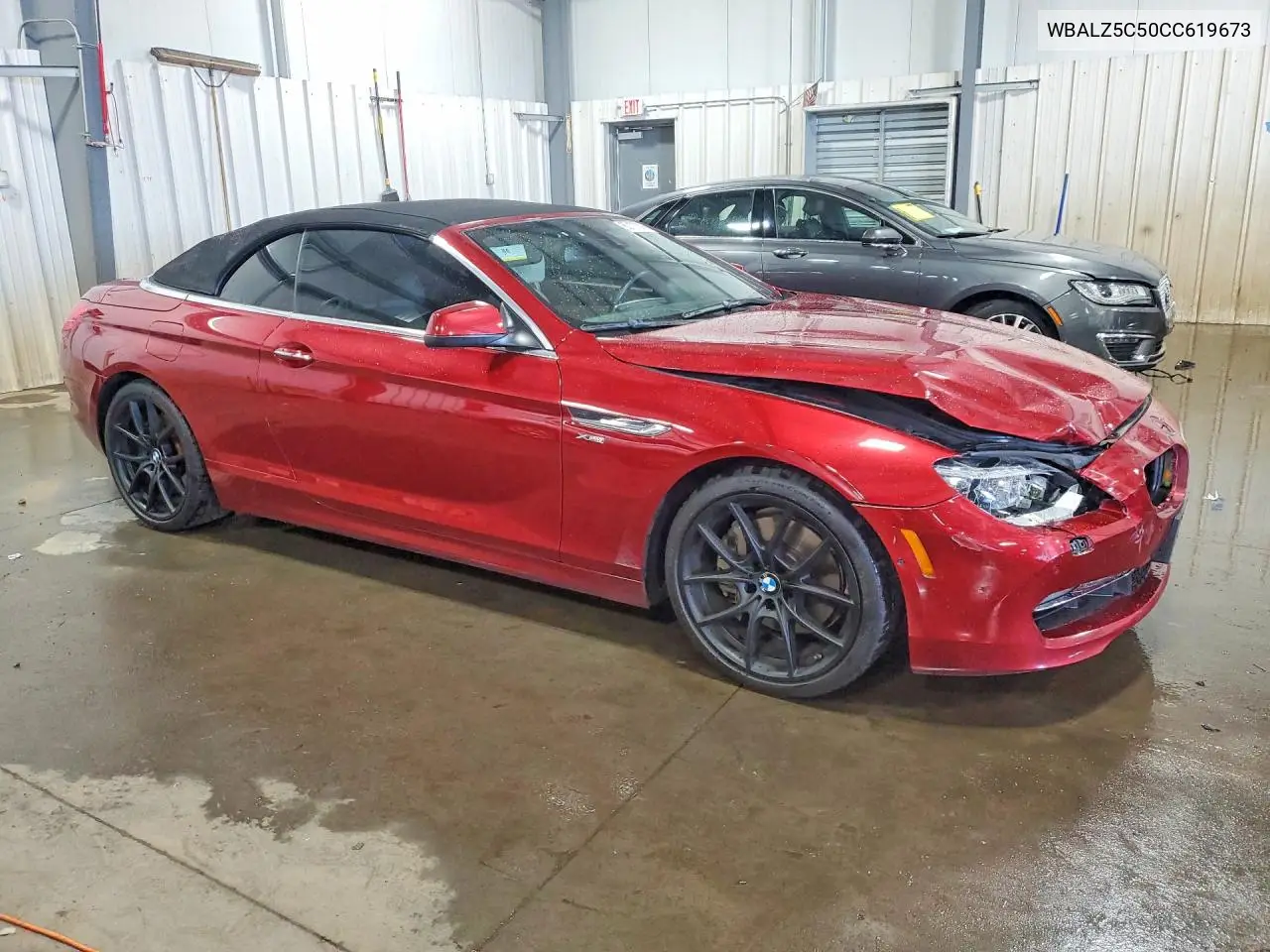 2012 BMW 650 Xi VIN: WBALZ5C50CC619673 Lot: 60177806