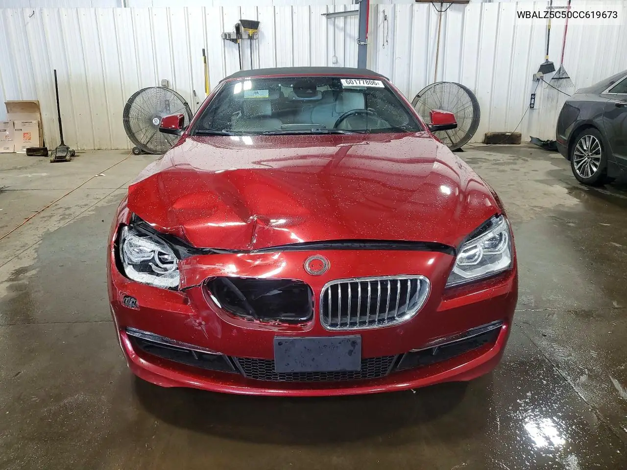 2012 BMW 650 Xi VIN: WBALZ5C50CC619673 Lot: 60177806