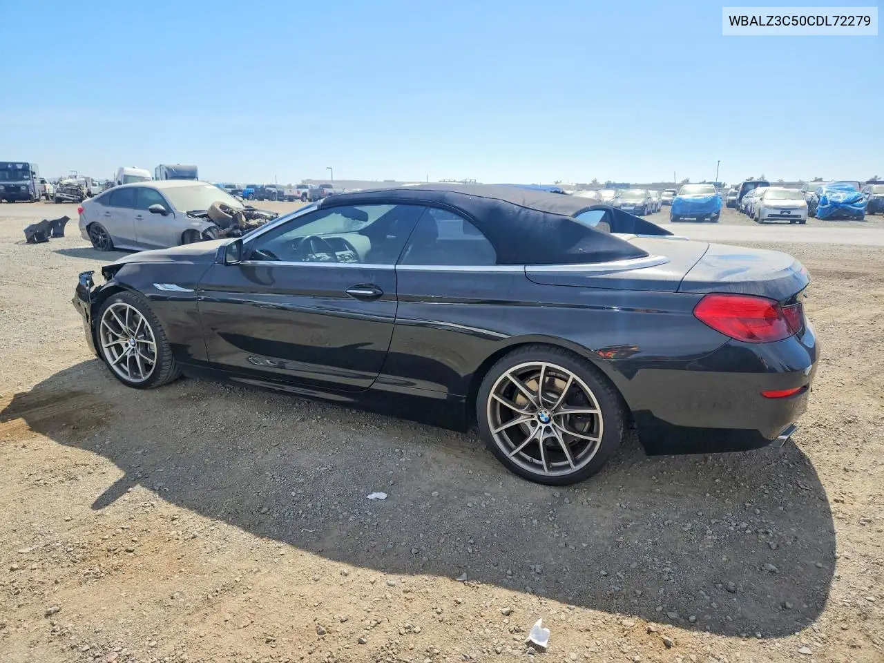 2012 BMW 650 I VIN: WBALZ3C50CDL72279 Lot: 60242256
