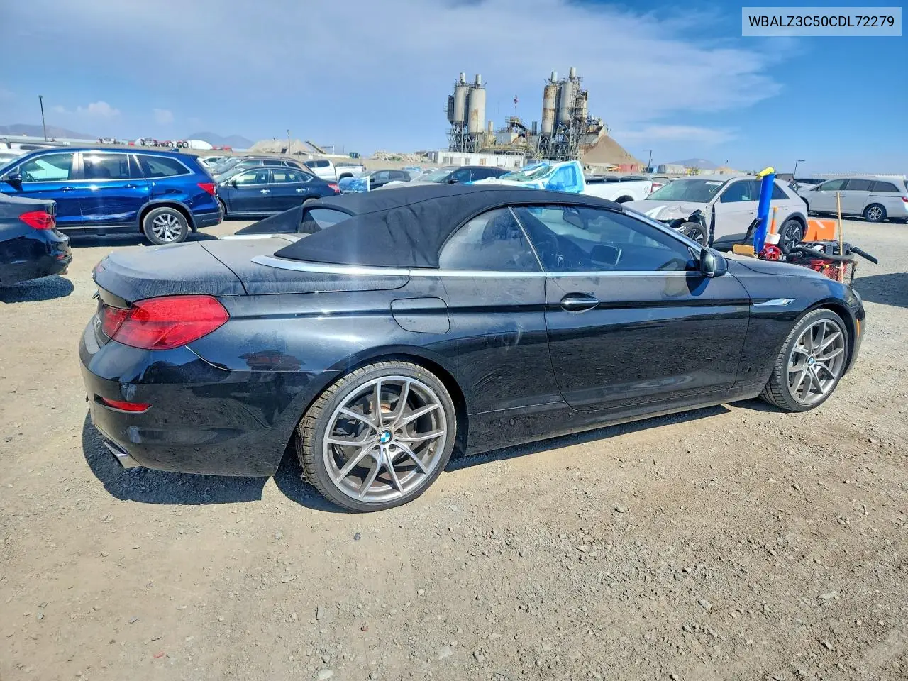 2012 BMW 650 I VIN: WBALZ3C50CDL72279 Lot: 60242256
