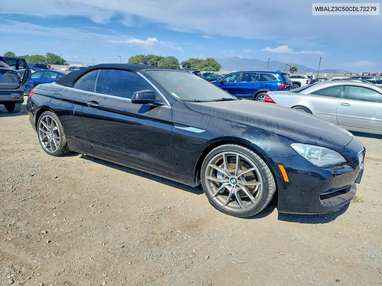 2012 BMW 650 I VIN: WBALZ3C50CDL72279 Lot: 60242256