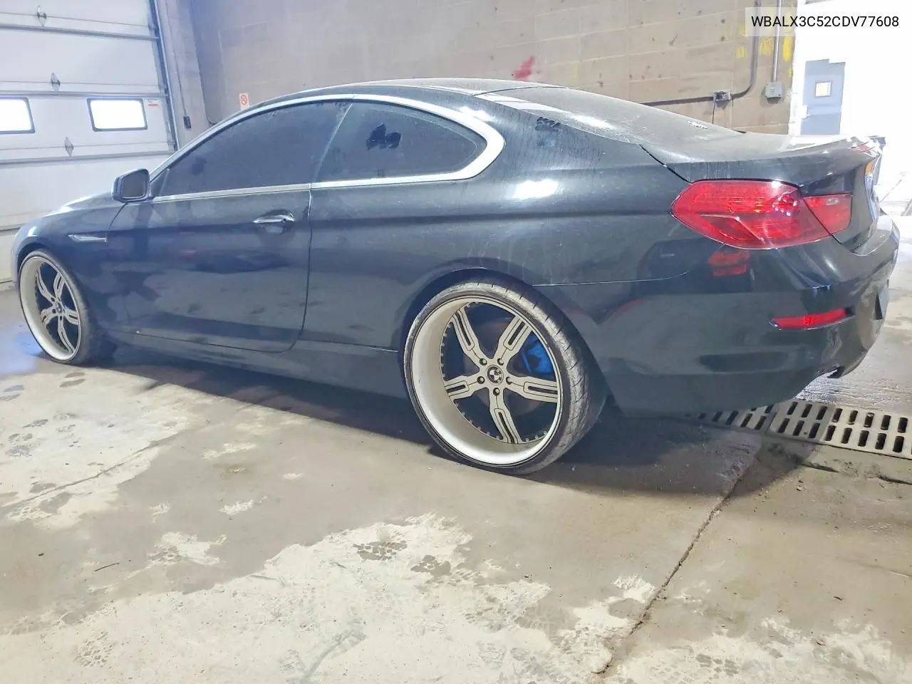 2012 BMW 6 Series VIN: WBALX3C52CDV77608 Lot: 61280906