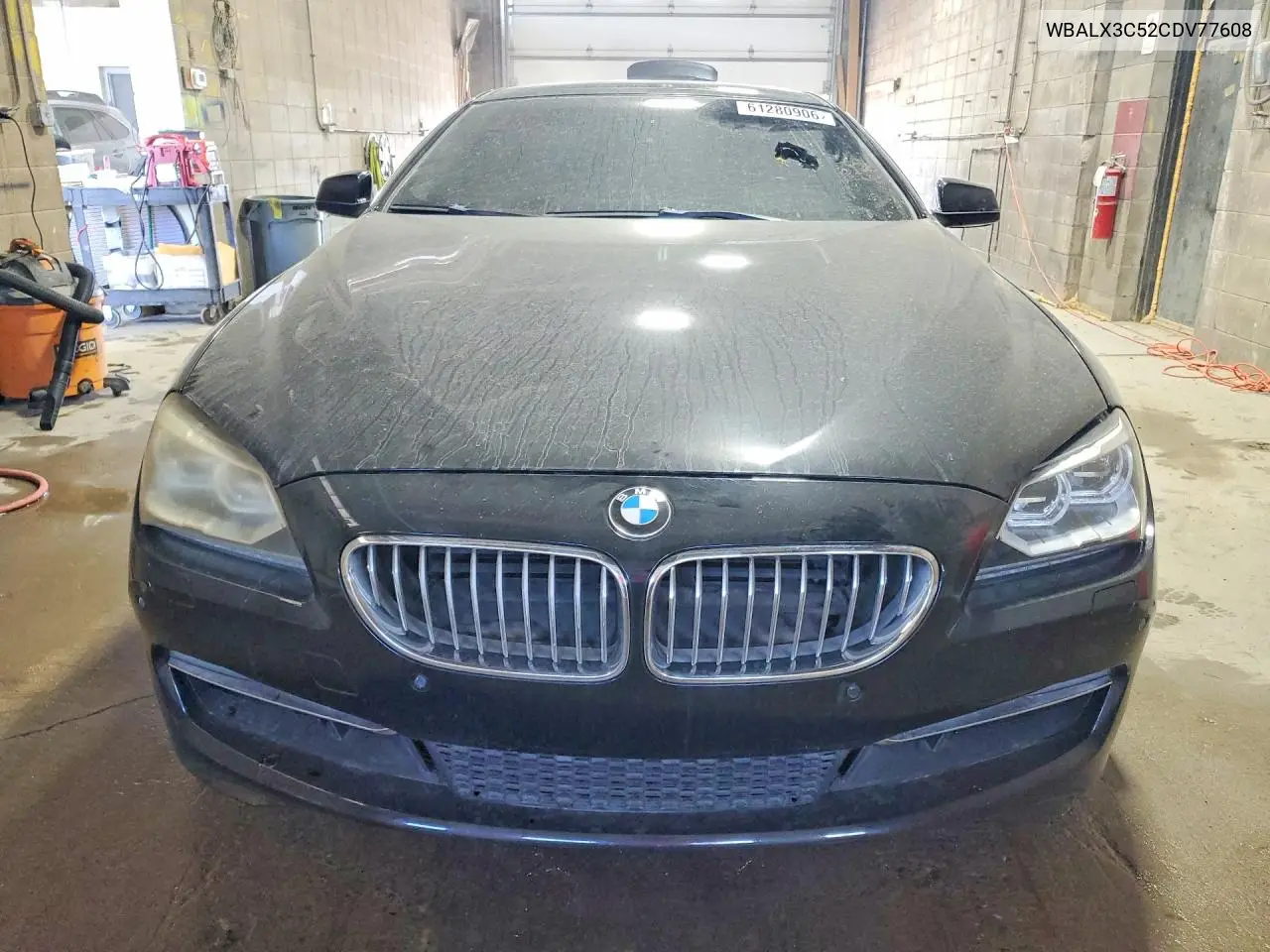 2012 BMW 6 Series VIN: WBALX3C52CDV77608 Lot: 61280906