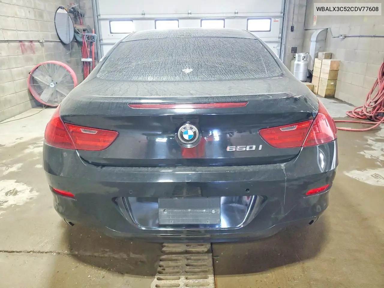 2012 BMW 6 Series VIN: WBALX3C52CDV77608 Lot: 61280906