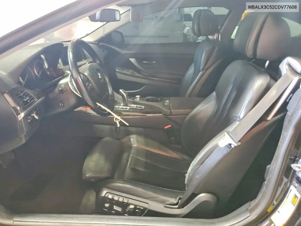 2012 BMW 6 Series VIN: WBALX3C52CDV77608 Lot: 61280906