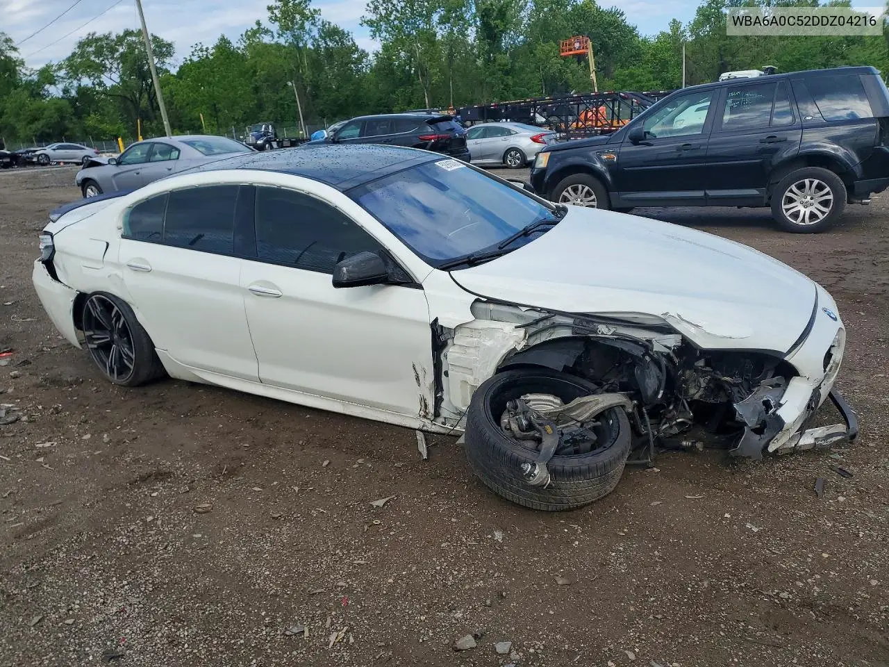 2013 BMW 640 I VIN: WBA6A0C52DDZ04216 Lot: 52915706