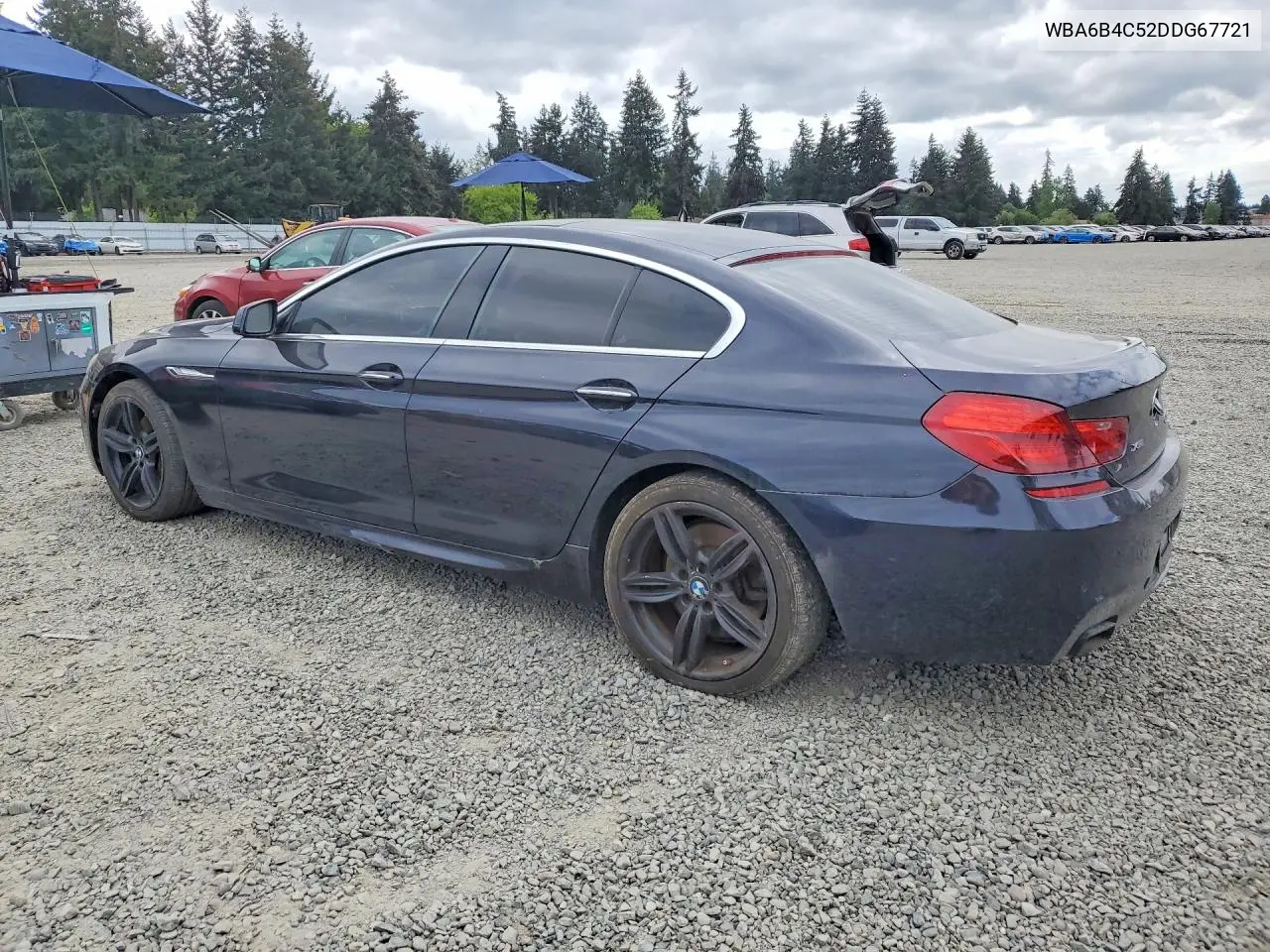 2013 BMW 650 Xi VIN: WBA6B4C52DDG67721 Lot: 53045636