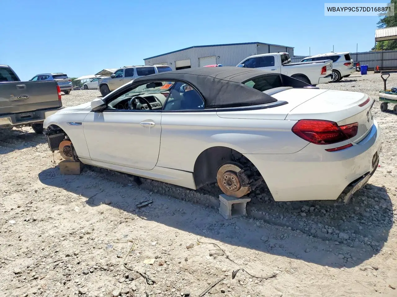 2013 BMW 650 I VIN: WBAYP9C57DD168871 Lot: 53538346