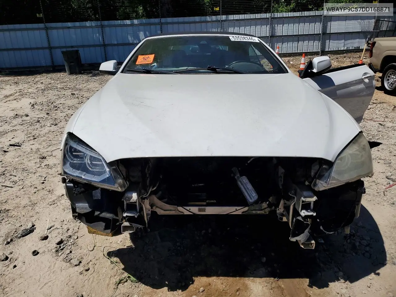 2013 BMW 650 I VIN: WBAYP9C57DD168871 Lot: 53538346