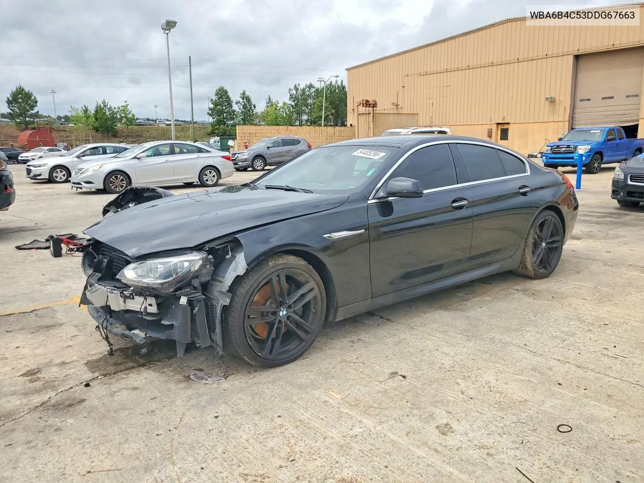 2013 BMW 650 Xi VIN: WBA6B4C53DDG67663 Lot: 54405296