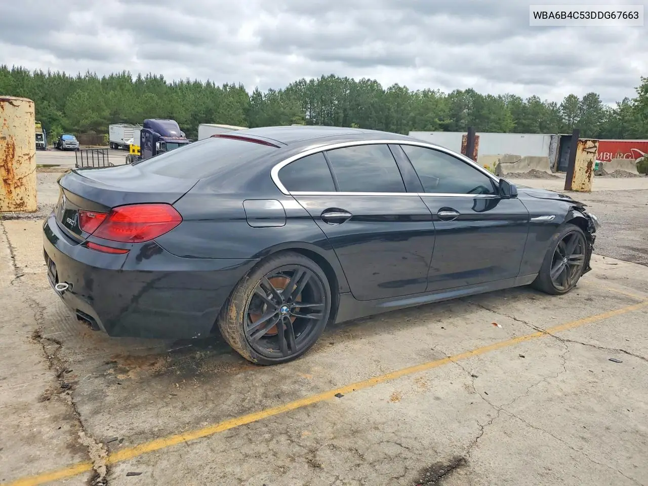 2013 BMW 650 Xi VIN: WBA6B4C53DDG67663 Lot: 54405296