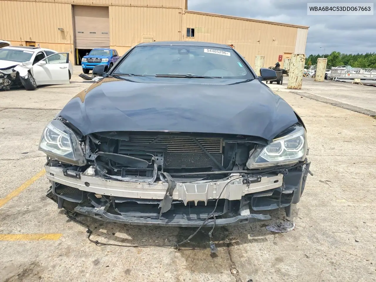 2013 BMW 650 Xi VIN: WBA6B4C53DDG67663 Lot: 54405296