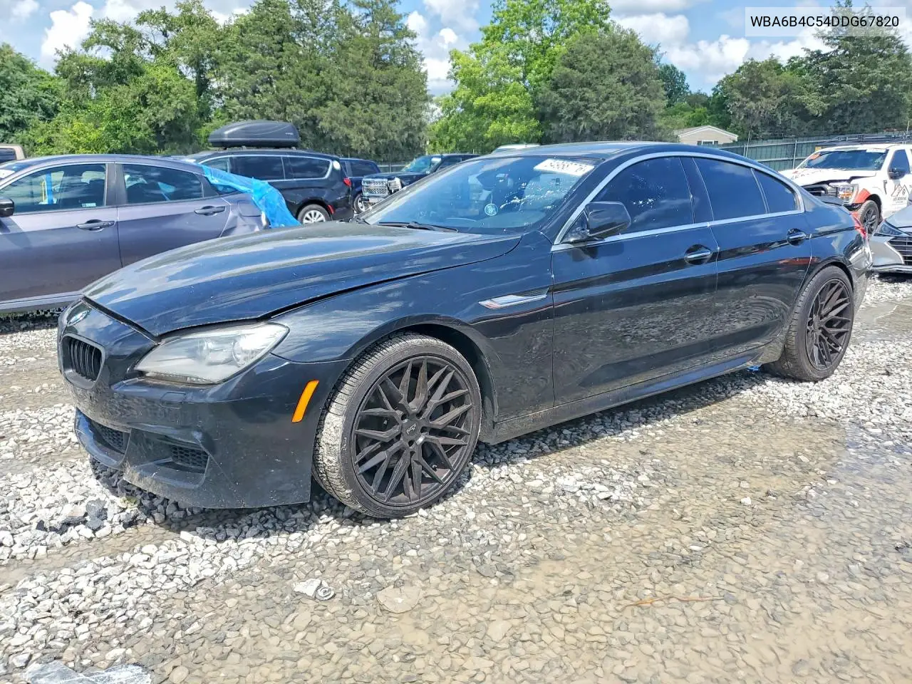 2013 BMW 650 Xi VIN: WBA6B4C54DDG67820 Lot: 54958776