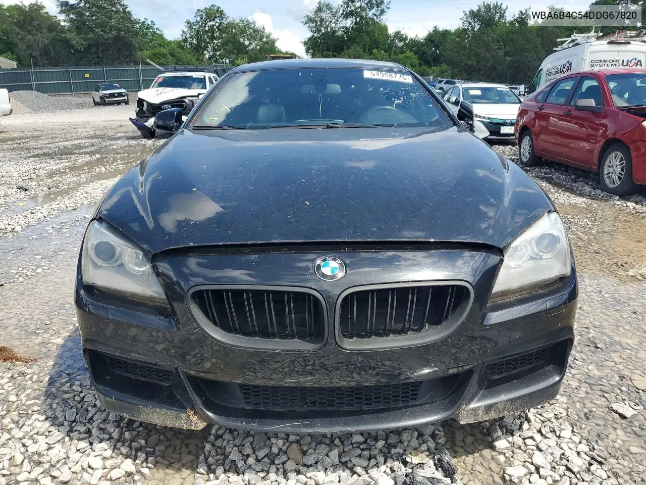 2013 BMW 650 Xi VIN: WBA6B4C54DDG67820 Lot: 54958776