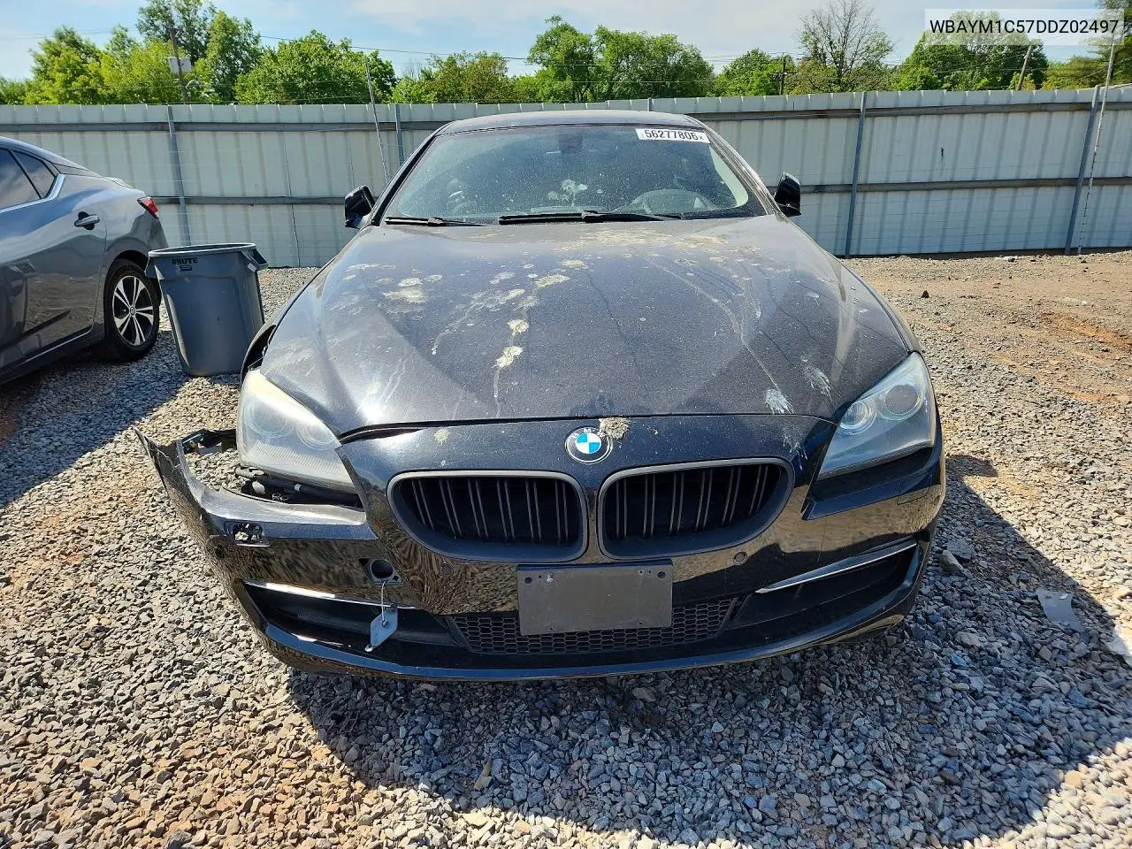 2013 BMW 650 Xi VIN: WBAYM1C57DDZ02497 Lot: 56277806