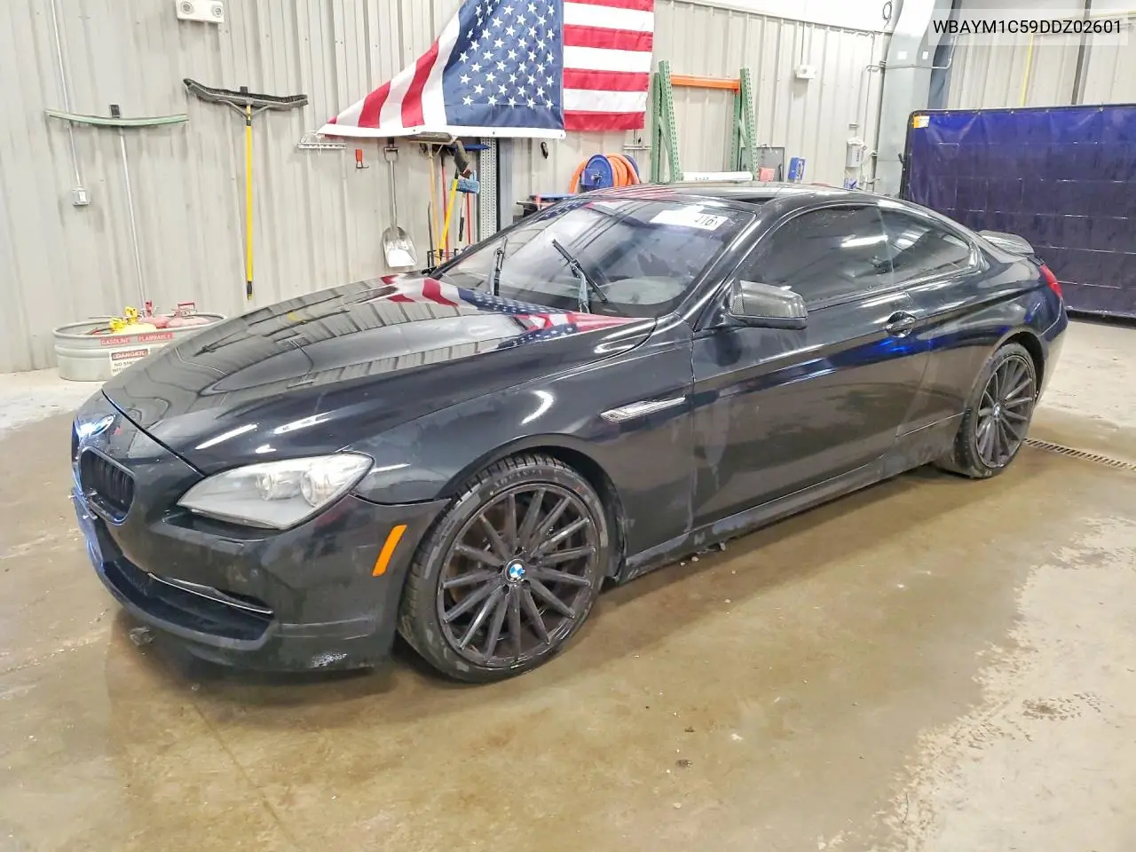 2013 BMW 650 VIN: WBAYM1C59DDZ02601 Lot: 57037416
