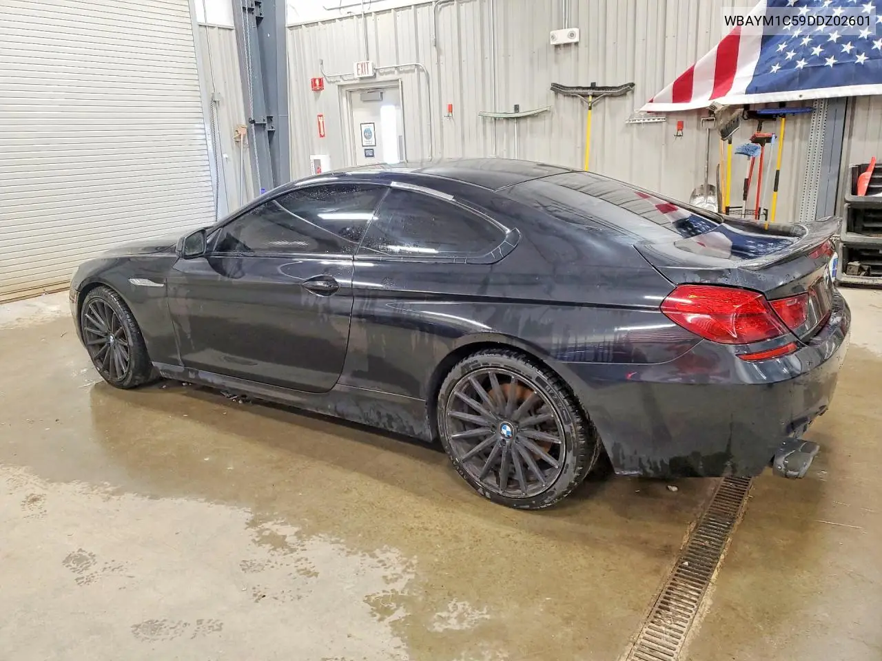 2013 BMW 650 VIN: WBAYM1C59DDZ02601 Lot: 57037416
