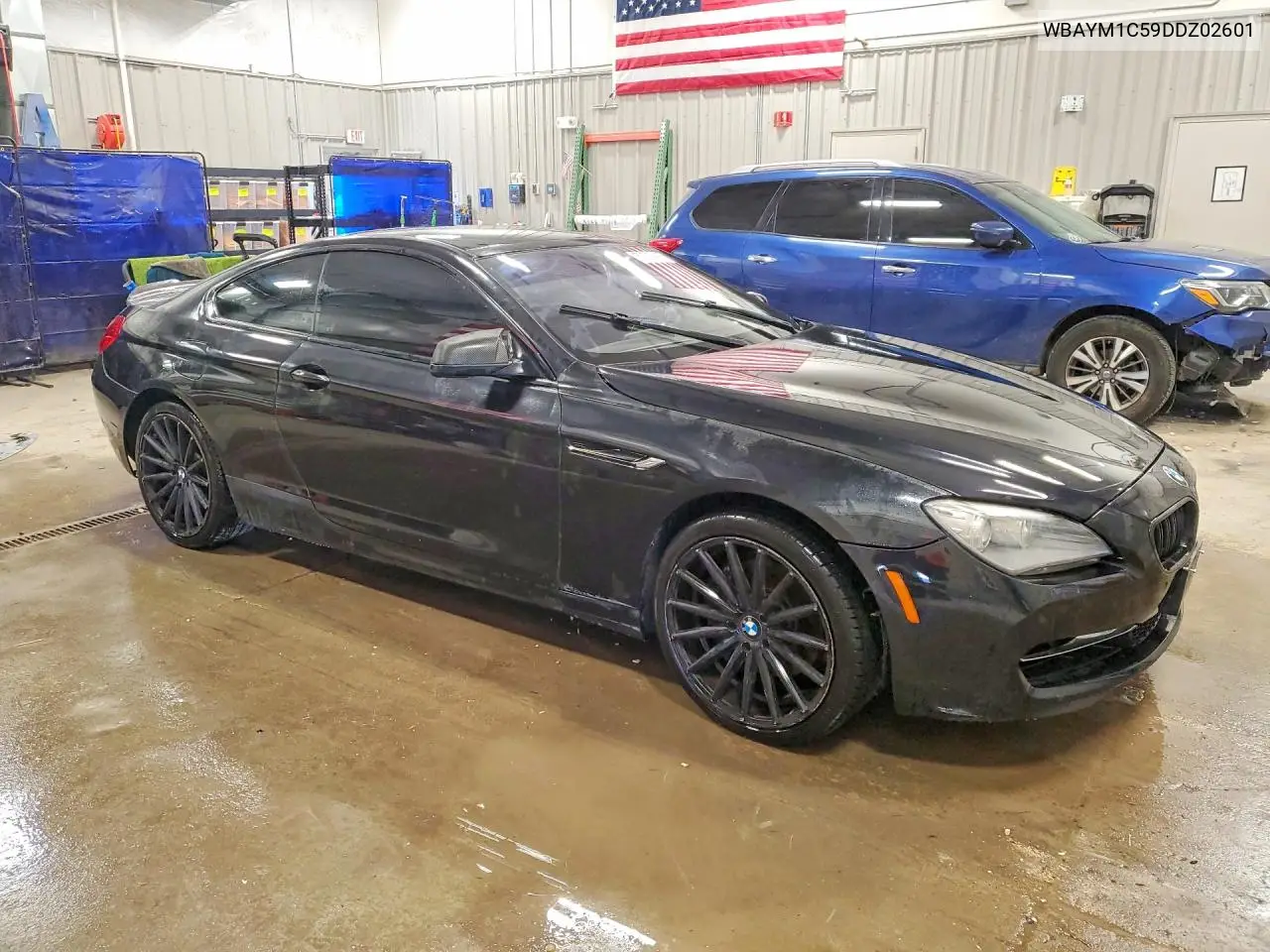 2013 BMW 650 VIN: WBAYM1C59DDZ02601 Lot: 57037416