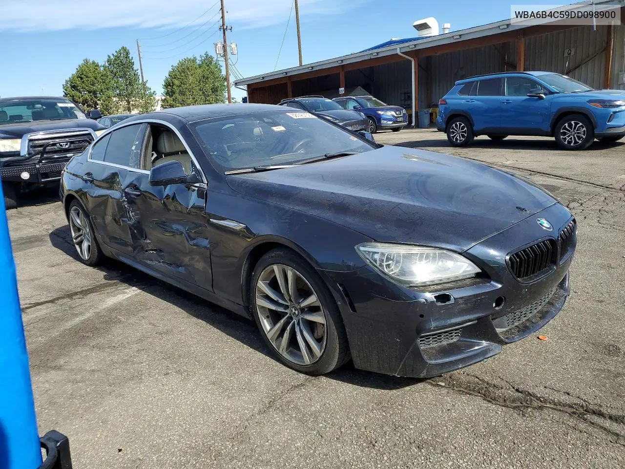 2013 BMW 650 Xi VIN: WBA6B4C59DD098900 Lot: 58145736