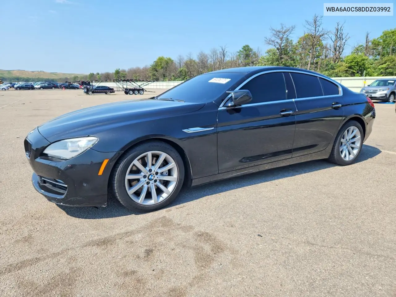 2013 BMW 640 I VIN: WBA6A0C58DDZ03992 Lot: 59336376