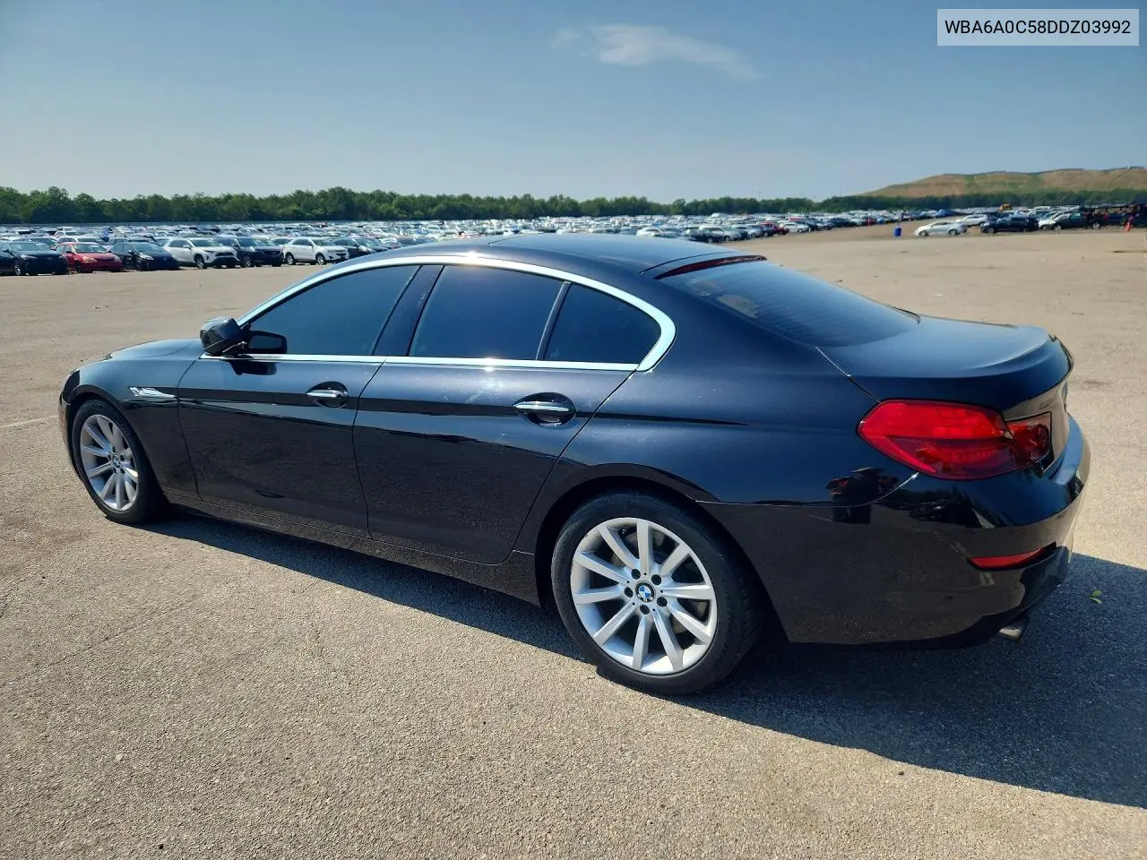 2013 BMW 640 I VIN: WBA6A0C58DDZ03992 Lot: 59336376