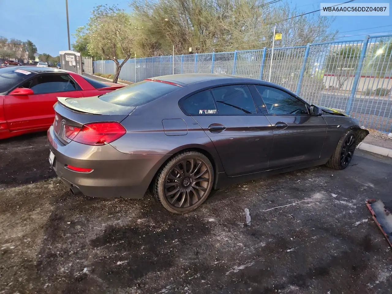 2013 BMW 640 I VIN: WBA6A0C56DDZ04087 Lot: 60318516
