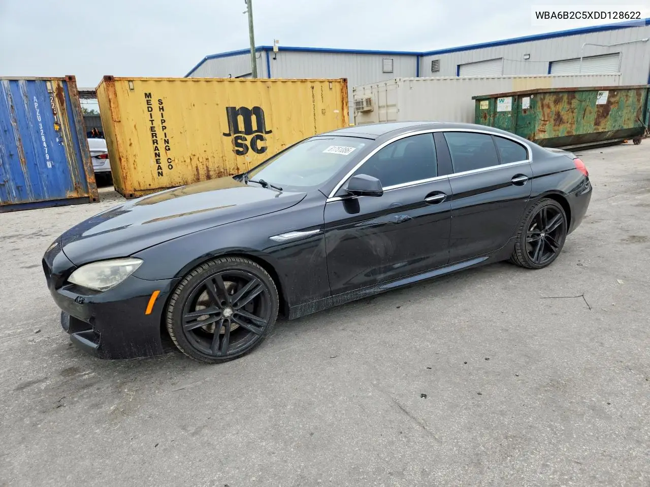 2013 BMW 650 I VIN: WBA6B2C5XDD128622 Lot: 61751086