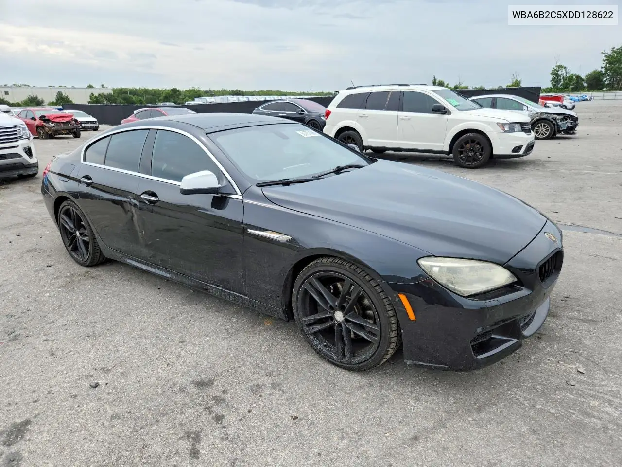 2013 BMW 650 I VIN: WBA6B2C5XDD128622 Lot: 61751086