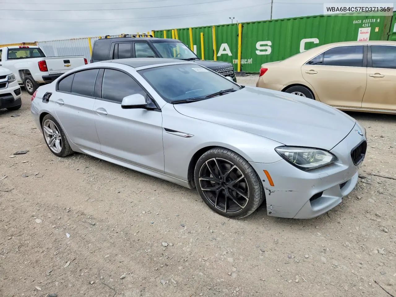 2014 BMW 650 Xi Gran Coupe VIN: WBA6B4C57ED371365 Lot: 53836326