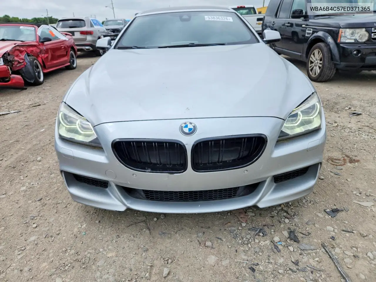 2014 BMW 650 Xi Gran Coupe VIN: WBA6B4C57ED371365 Lot: 53836326