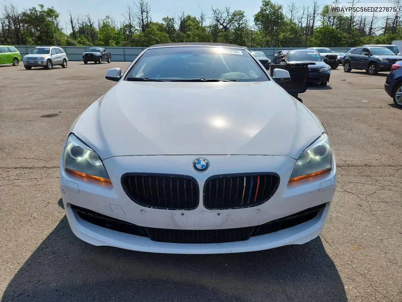 2014 BMW 640 Xi VIN: WBAYP5C56EDZ27875 Lot: 58796236